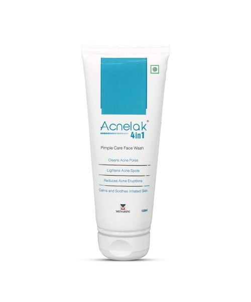 acnelak 4 in 1 pimple care face wash 100ml 