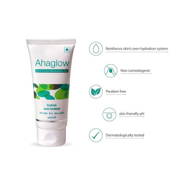 Ahaglow Acne Control Moisturizing Gel anti acne