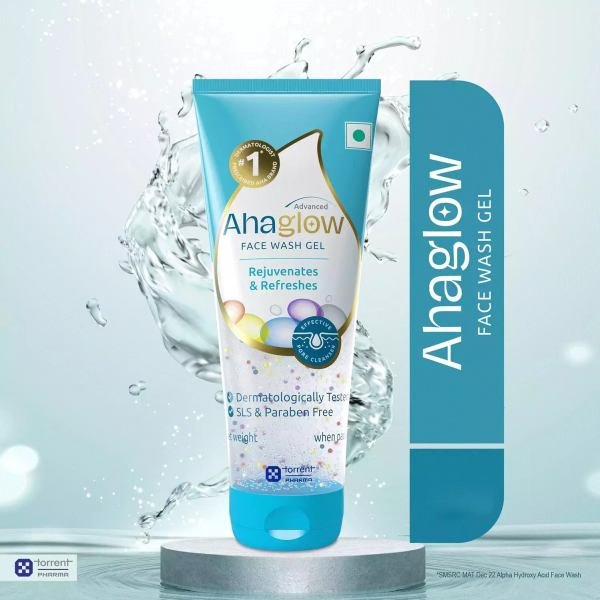 Ahaglow Advanced Face Wash Gel Face Wash