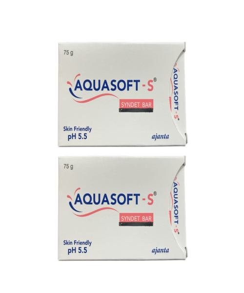 Aquasoft   S Syndet Bar 75g face soap