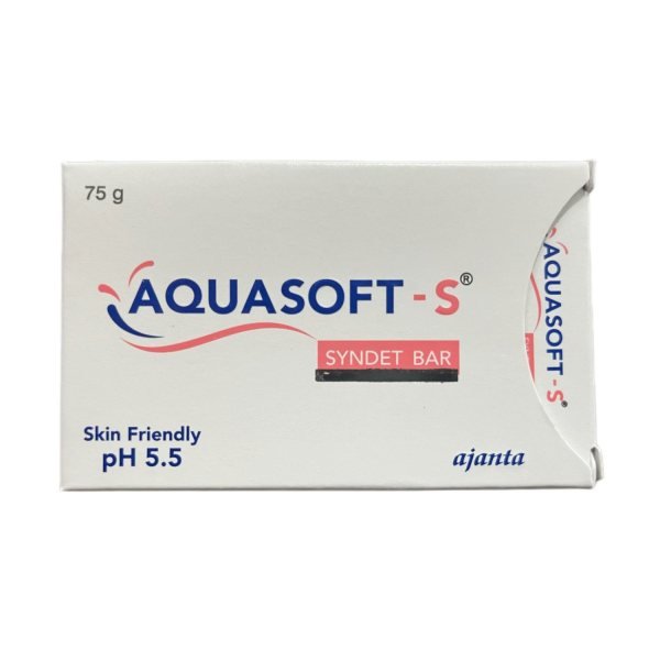Aquasoft -S Syndet Bar 75g face soap