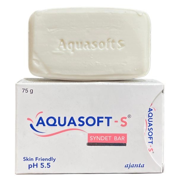 Aquasoft -S Syndet Bar 75g face soap