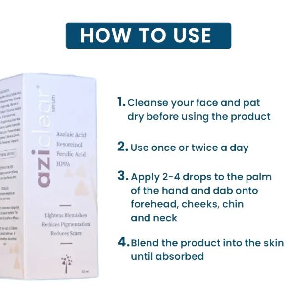 aziclear serum face serum