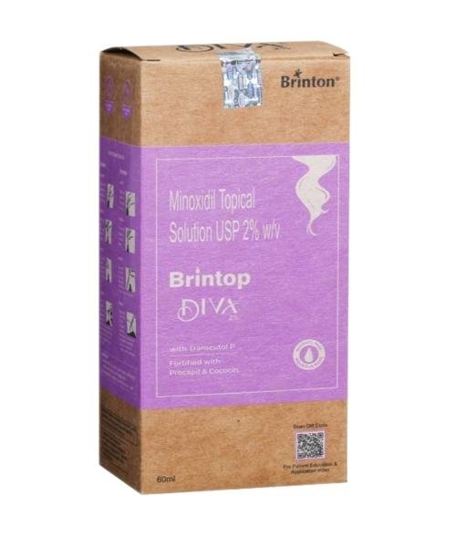 Brintop Diva Topical Solution 60ml hair care
