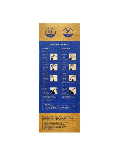 Brintop Moist Solution 60ml hair lotion