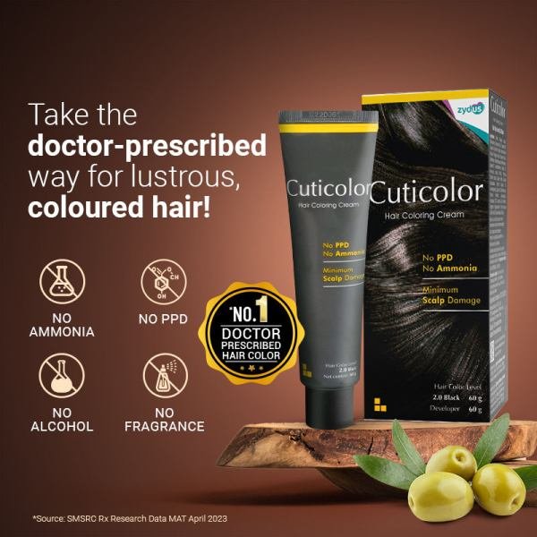 cuticolor hair coloring cream black 2 0 hair colour