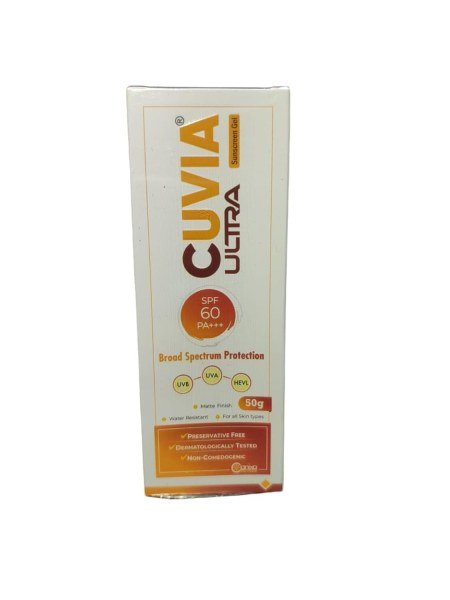 Cuvia Ultra SPF 60 PA+++ Sunscreen Gel sunscreen