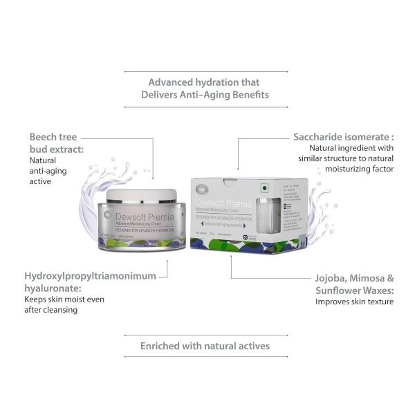 Dewsoft Premia Advanced Moisturising Cream face cream