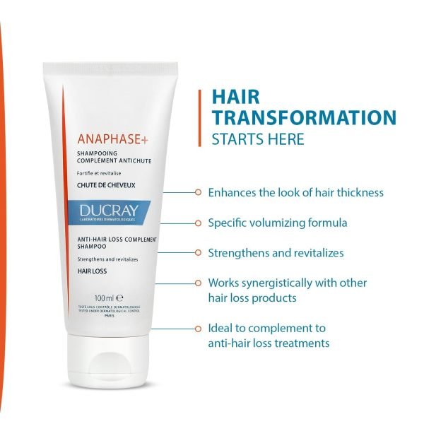 ducray anaphase plus anti hair loss complement shampoo shampoo