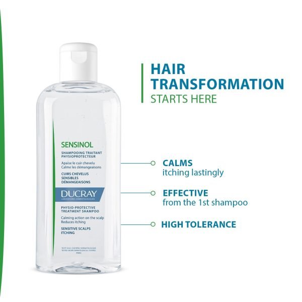 ducray SENSINOL  Physio protective shampoo shampoo