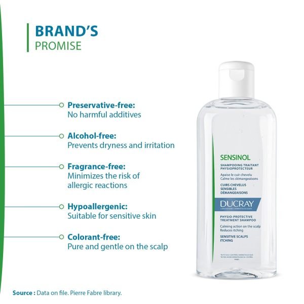 ducray SENSINOL  Physio protective shampoo shampoo