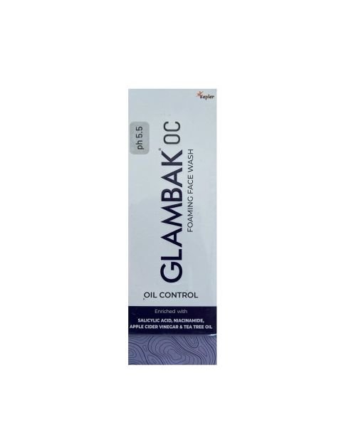 glambak oc foaming face wash 100ml 