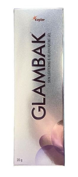 glambak skin lightening & rejuvenating gel 20gm skin gel