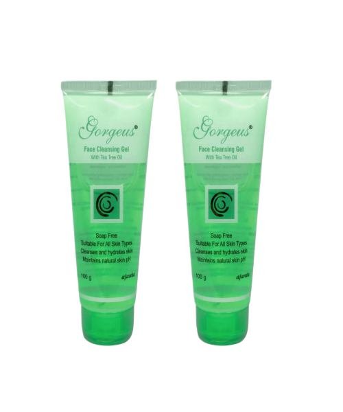 Gorgeous Face Cleansing Gel With Tea Tree Oil 100gm skin care