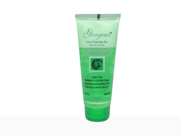 Gorgeous Face Cleansing Gel With Tea Tree Oil 100gm Face Wash