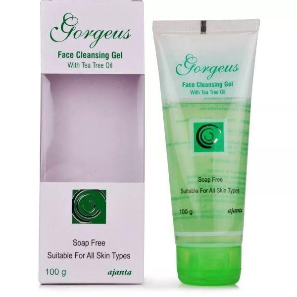 Gorgeous Face Cleansing Gel With Tea Tree Oil 100gm Face Wash