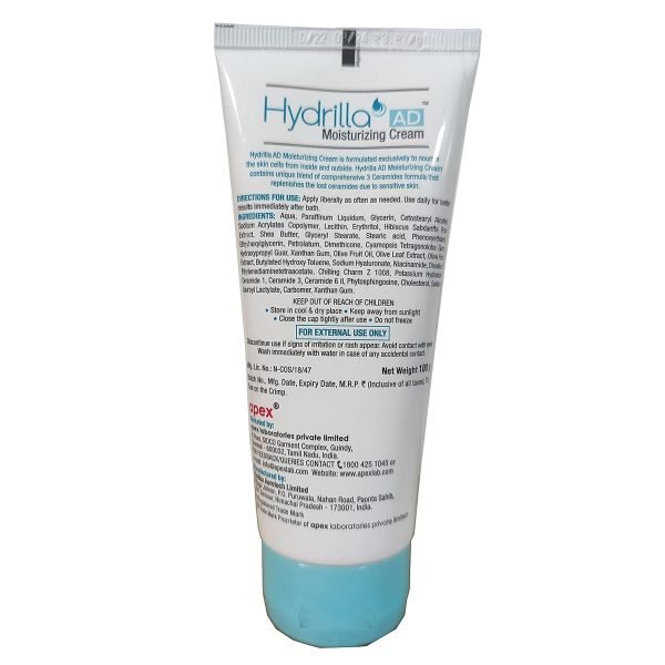 hydrilla ad moisturizing cream 100g moisturizer