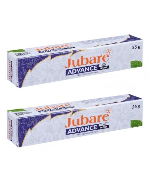 jubare advance day & night skin lightening cream 25gm skin care