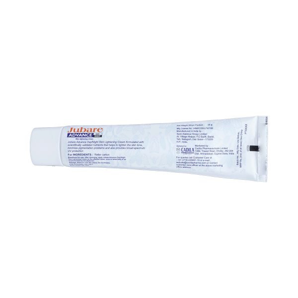 jubare advance day & night skin lightening cream 25gm face cream