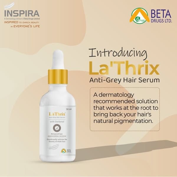 la thrix anti grey hair serum  hair serum