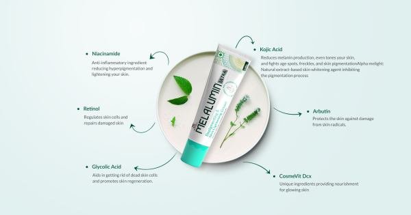 melalumin ultra depigmenting   skin lightening cream face cream