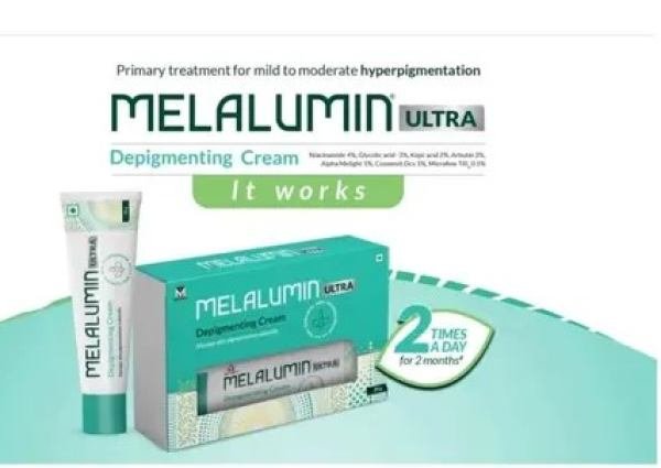 melalumin ultra depigmenting   skin lightening cream face cream