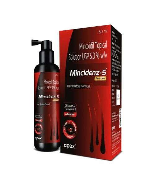 Mincidenz - 5 % Solution hair care