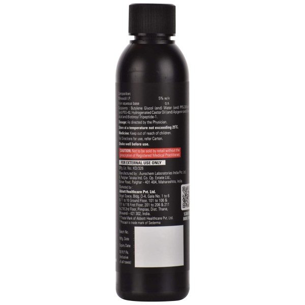 minicheck 5  alcohol free solution  hair treatment