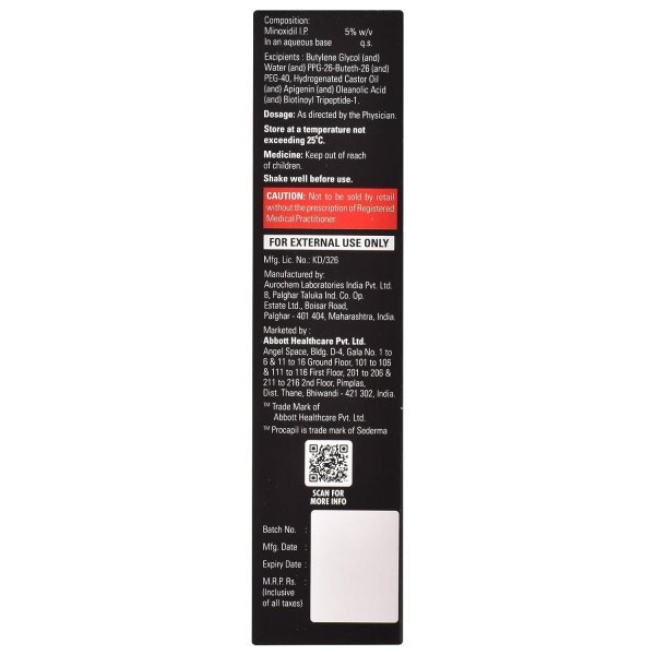 minicheck 5  alcohol free solution  hair treatment
