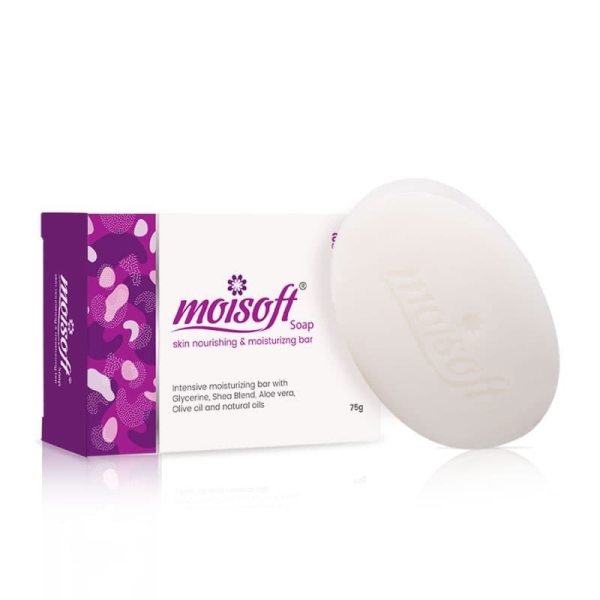 Moisoft Soap Skin Nourishing & Moisturizing Bar 75g face soap