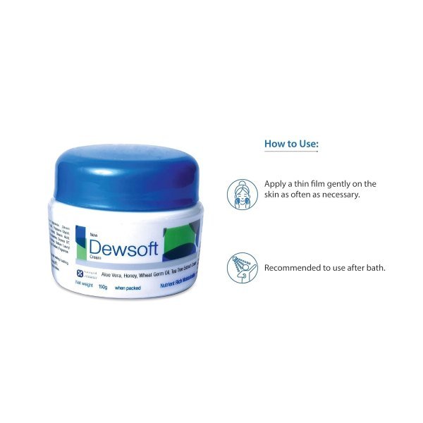 New Dewsoft Nutrient Rich Moisturiser Cream face cream