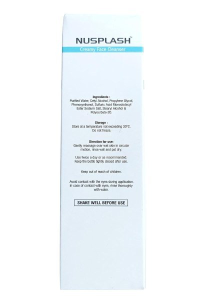 nusplash creamy face cleanser 125ml Face Wash