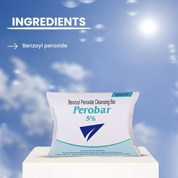 Perobar 5 % Soap 75g anti acne