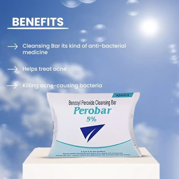 Perobar 5 % Soap 75g anti acne