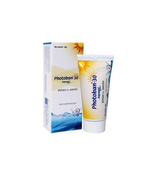 photoban 30 aquagel sunscreen SPF 30 PA+++  - (60gm) sunscreen