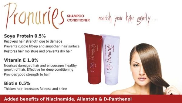 pronuries shampoo 100ml shampoo