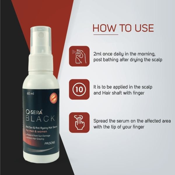 Q Sera Black Hair Serum