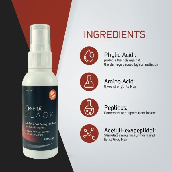 Q Sera Black Hair Serum