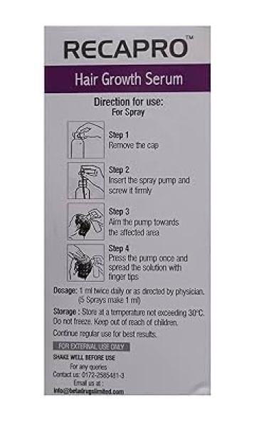 Recapro Hair Growth Serum hair serum