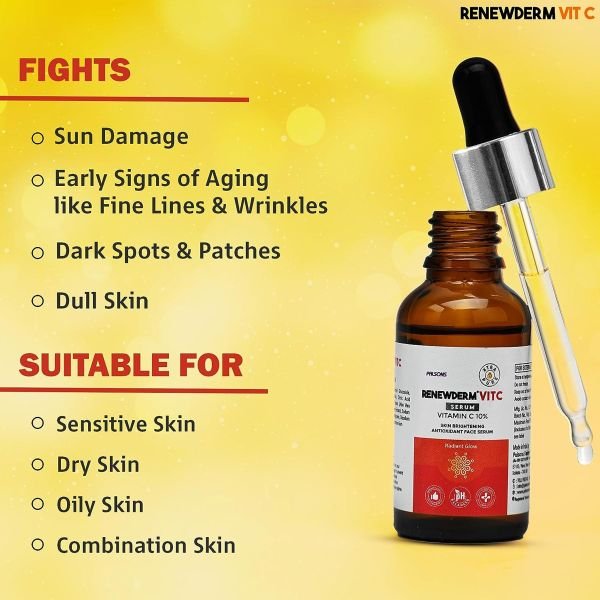renewderm vit c serum anti aging