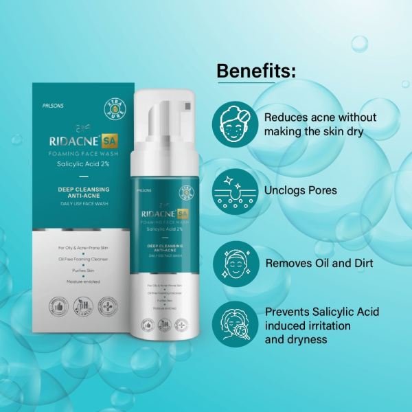 ridacne SA foaming face wash Face Wash