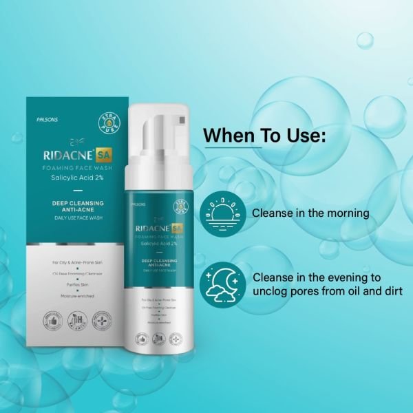 ridacne SA foaming face wash Face Wash
