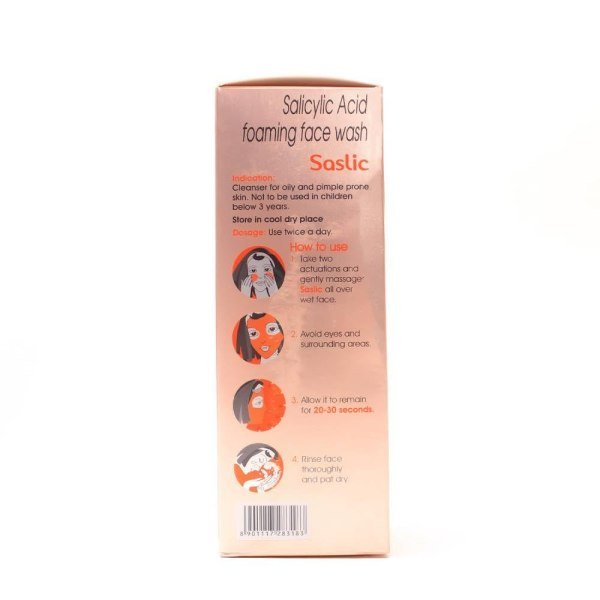 saslic foaming face wash 60ml Face Wash