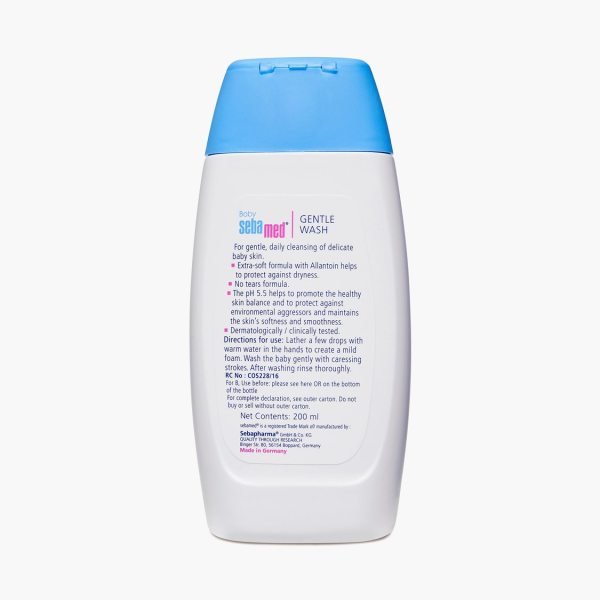 sebamed baby gentle wash  baby wash