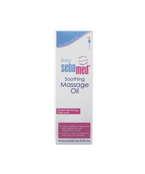 sebamed baby massage oil baby oil