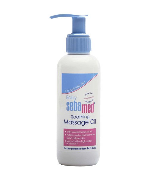 sebamed baby massage oil baby oil