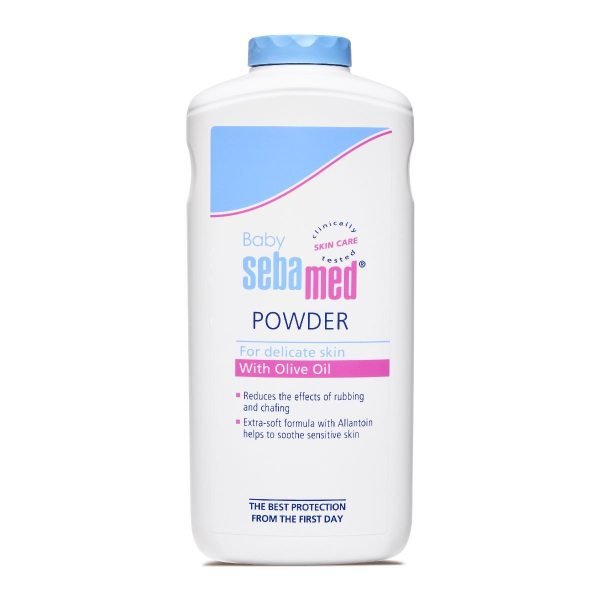 sebamed baby power with oilve oil baby care