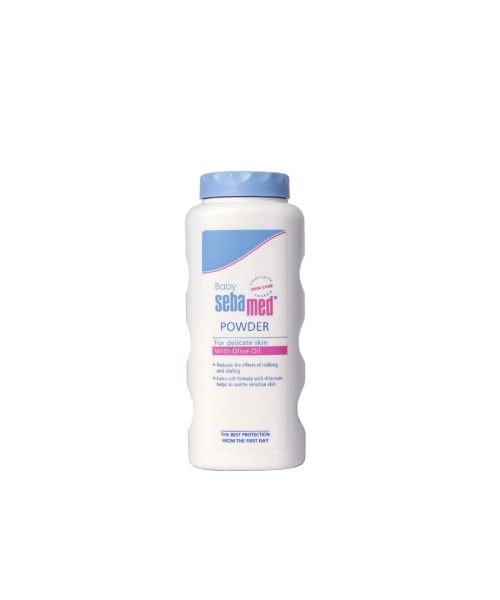 sebamed baby power with oilve oil baby powder
