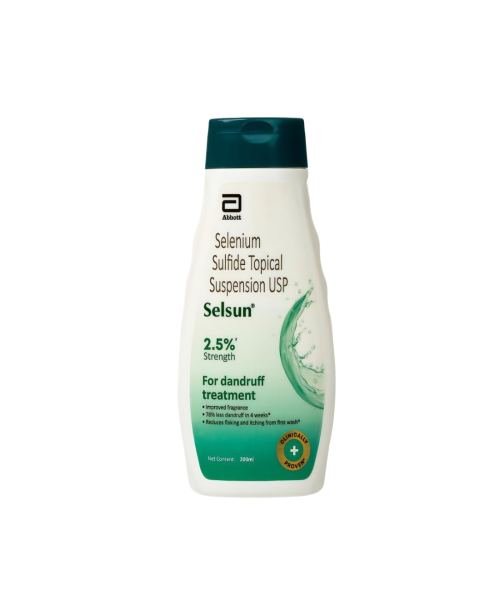 Selsun Suspension Anti Dandruff Shampoo 200ml shampoo