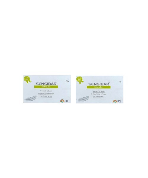 sensibar bathing bar 75gm face soap